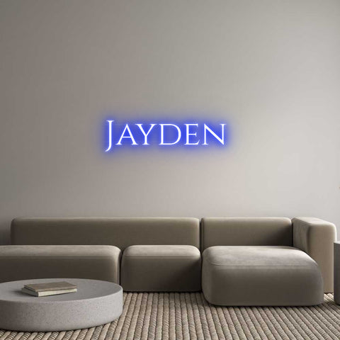 Custom Neon: Jayden