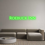 Custom Neon: Roebuck Inn